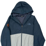 The North Face Windbreaker - Medium Blue Polyester
