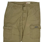 Wrangler Cargo Trousers - 34W 32L Khaki Cotton