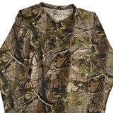 Red Head Camo Long Sleeve T-Shirt - XL Green Cotton