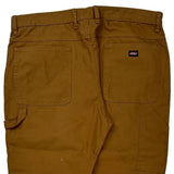 Dickies Carpenter Trousers - 38W 30L Brown Cotton