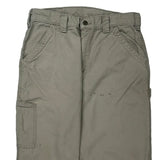 Carhartt Carpenter Trousers - 30W 32L Grey Cotton