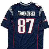 New England Patriots Nike Nfl Football Jersey - Large Navy Polyester