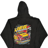 6X World Champion Nascar Graphic Hoodie - XL Black Cotton