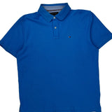 Tommy Hilfiger Polo Shirt - XL Blue Cotton