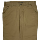 Relaxed Fit Carhartt Carpenter Pants - 38W 30L Khaki Cotton