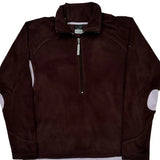 Nike Fleece - Large Brown Polyester