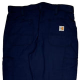Carhartt Cargo Pants - 34W 30L Navy Cotton