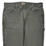 Schmidt Carpenter Trousers - 38W 30L Grey Cotton