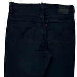 501 Levis Jeans - 29W UK 10 Black Cotton