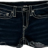 True Religion Denim Shorts - 28W US 0 Dark Wash Denim