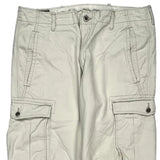 Unbranded Cargo Trousers - 34W 30L Beige Cotton