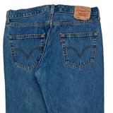 501 Levis Jeans - 34W 30L Blue Denim