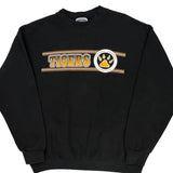 Made In USA Lee College Sweatshirt - Large Black Cotton