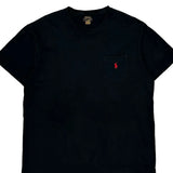 Polo By Ralph Lauren T-Shirt - Large Black Cotton