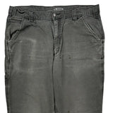 Carhartt Double Knee Carpenter Pants - 34W 31L Gray Cotton