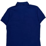 Number 3 On Sleeve Polo By Ralph Lauren Polo Shirt - Medium Blue Cotton