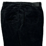 Ralph Lauren Petite Cord Trousers - 31″ Waist Black Cotton