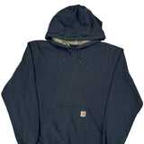 Carhartt Hoodie - XL Blue Cotton