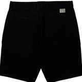 Quiksilver Chino Shorts - 34W 10L Black Cotton