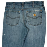 Carhartt Jeans - 34W 30L Blue Cotton Blend