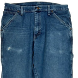 Wrangler Carpenter Jeans - 34W 30L Blue Cotton