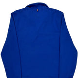 Tommy Hilfiger 1/4 Zip - Large Blue Cotton