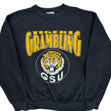 Grambling State University Lee Sport College Sweatshirt - Large Black Cotton