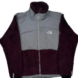 Denali The North Face Fleece Jacket - Medium Burgundy Polyester