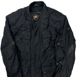 Lg Fields Motorcycle Jacket - Large Black Polyester
