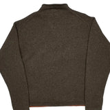 Woolrich Sweater - Large Brown Wool