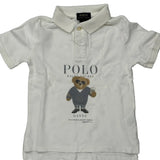 Age 5 Polo By Ralph Lauren Polo Shirt - Small White Cotton