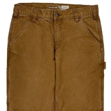 Carhartt Double Knee Carpenter Pants - 32W 30L Brown Cotton