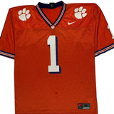 Clemson Tigers Nike Football Football Jersey - Medium Orange Polyester