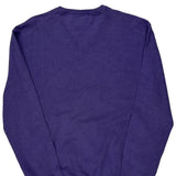 Polo By Ralph Lauren Jumper - XL Purple Cotton Blend