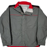 Columbia Windbreaker - Large Red Polyester