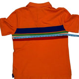 Polo By Ralph Lauren Striped Polo Shirt - Medium Multicoloured Cotton