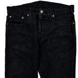 Levis 502 Jeans - 32W 30L Black Denim