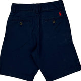 Age 8 Polo By Ralph Lauren Chino Shorts - Small Navy Cotton