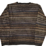 Knightsbridge Striped Sweater - XL Multicoloured Acrylic