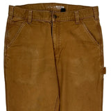 Carhartt Carpenter Pants - 32W 31L Brown Cotton