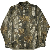 Outfitters Ridge Flannel Shirt - Large Camo Cotton