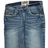 Ariat Boot Cut Jeans - 33W 30L Blue Cotton