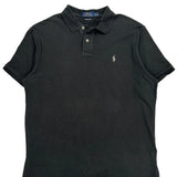 Polo By Ralph Lauren Slim Fit Polo Shirt - XL Black Cotton