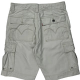 Levis Cargo Shorts - 32W 11L Beige Cotton