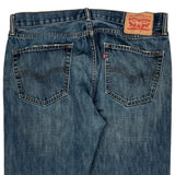 505 Levis Jeans - 34W 29L Blue Cotton