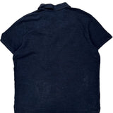 Polo By Ralph Lauren Slim Fit Polo Shirt - 2XL Navy Cotton
