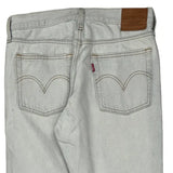 501 Levis Jeans - 32W US 8 Light Wash Denim