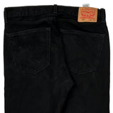 Levis Jeans - 34W 29L Black Cotton