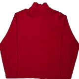 Polo By Ralph Lauren 1/4 Zip - 2XL Red Cotton