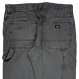 Dickies Carpenter Pants - 36W 31L Gray Cotton